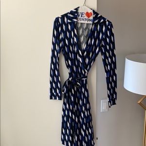 DVF wrap dress- freshly dry cleaned and worn twice